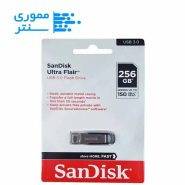 بسته بندی فلش مموری سن دیسک مدل Ultra Flair USB 3.0 ظرفیت 256 گیگابایت