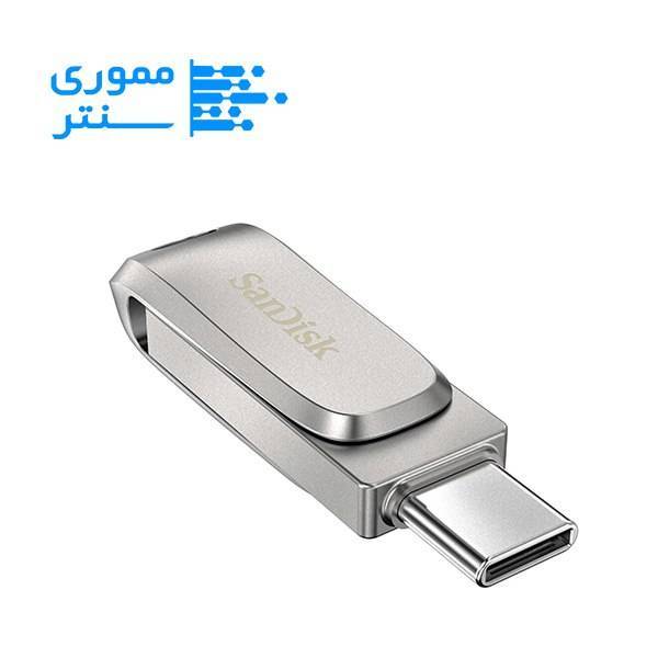 فلش مموری سن دیسک مدل Ultra Dual Drive Luxe USB Type-C ظرفیت 128 گیگابایت