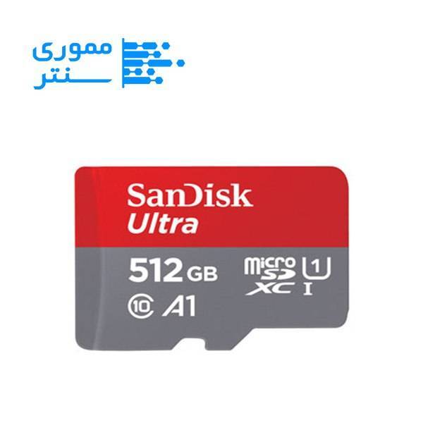 تصویر کارت حافظه MicroSDXC سن دیسک مدل Ultra سرعت 150MB/s ظرفیت 512GB