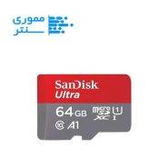 تصویر کارت حافظه سن دیسک Ultra مدل microSDXC UHS-I سرعت 140MB/s ظرفیت 64 گیگابایت