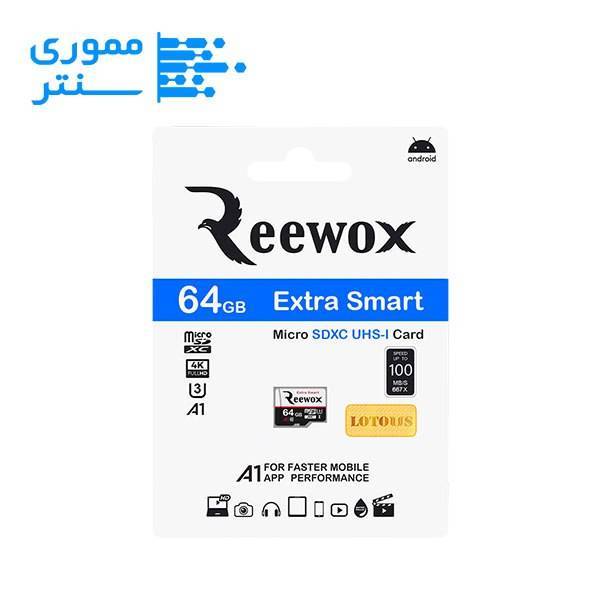 کارت حافظه microSDXC ریووکس 64 گیگابایت مدل U3 – سرعت 100MB/s
