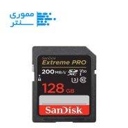 تصویر کارت حافظه SDXC سن دیسک مدل Extreme Pro سرعت 200MB/s ظرفیت 128GB