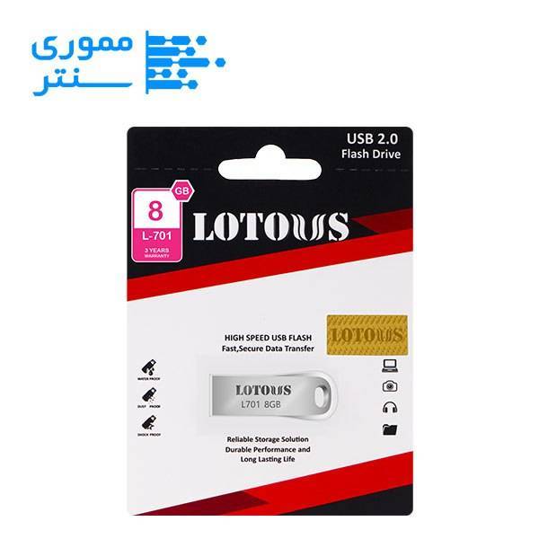 پک محصول فلش مموری لوتوس مدل L701 ظرفیت 8 گیگابایت
