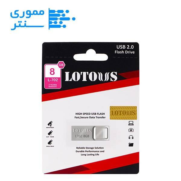 پک محصول فلش مموری لوتوس مدل L702 ظرفیت 8 گیگابایت