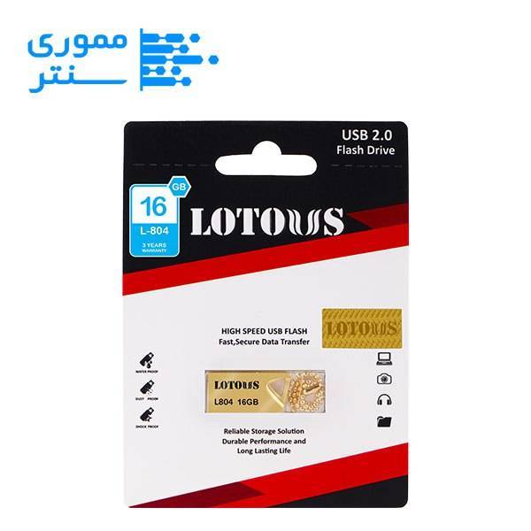 پک محصول فلش مموری لوتوس مدل L804 ظرفیت 16 گیگابایت