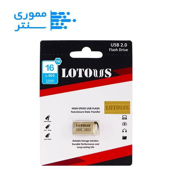 پک محصول فلش مموری لوتوس مدل L805 ظرفیت 16 گیگابایت