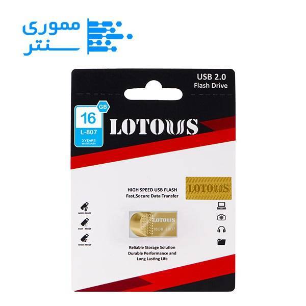پک محصول فلش مموری لوتوس مدل L807 ظرفیت 16 گیگابایت