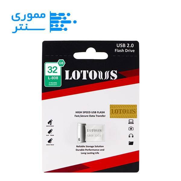پک محصول فلش مموری لوتوس مدل L808 ظرفیت 32 گیگابایت