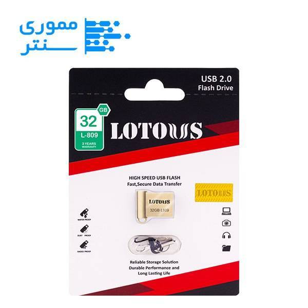 پک محصول فلش مموری لوتوس مدل L809 ظرفیت 32 گیگابایت