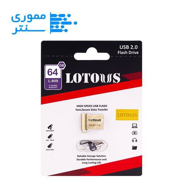 پک محصول فلش مموری لوتوس مدل L809 ظرفیت 64 گیگابایت