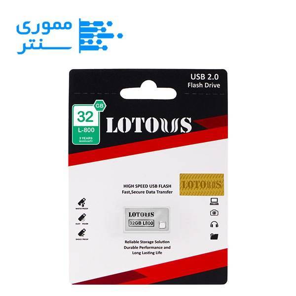 پک محصول فلش مموری لوتوس مدل L800 ظرفیت 32 گیگابایت