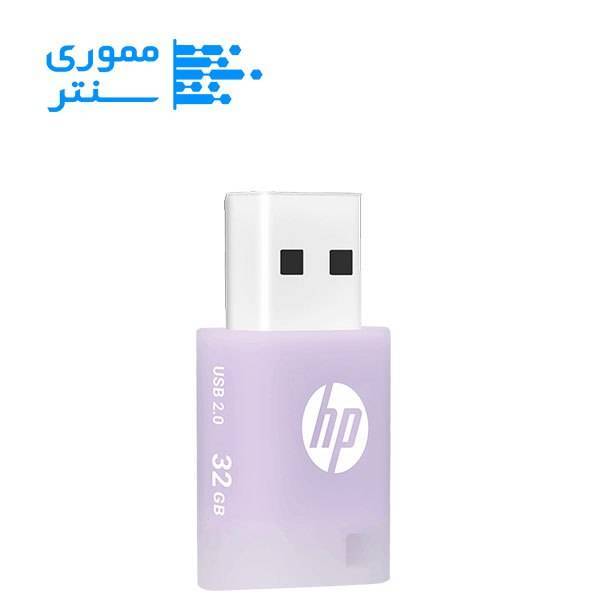 فلش مموری اچپی مدل v168 ظرفیت 32 گیگابایت USB 2.0 بدون درب رنگ صورتی