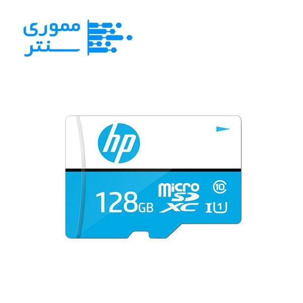 کارت حافظه MicroSDXC اچ پی 128 گیگ مدل U1 - سرعت 100MB/s با آداپتور