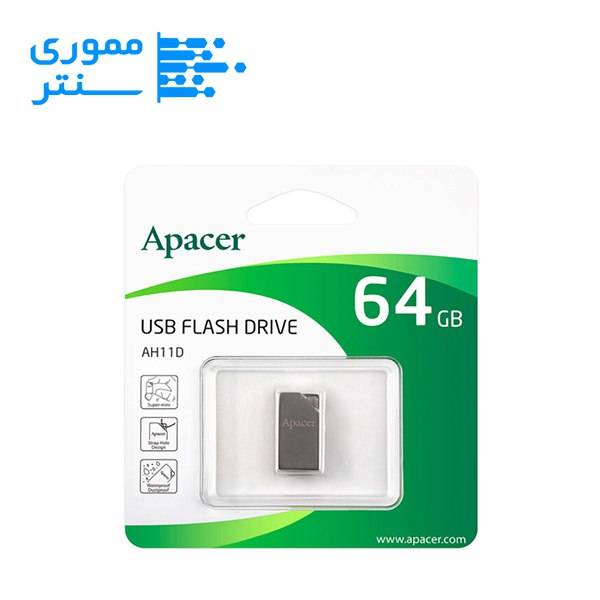 بسته بندی فلش مموری اپیسر مدل AH11D USB 2.0 ظرفیت 64 گیگابایت