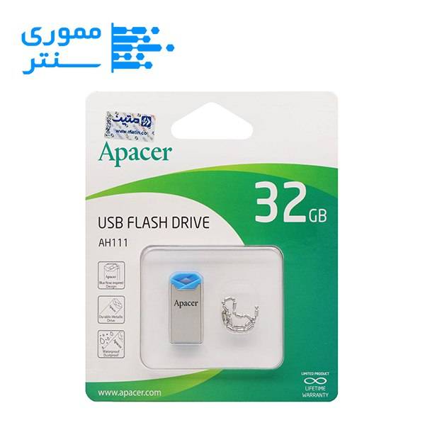 بسته بندی فلش مموری اپیسر مدل AH111 USB 2.0 ظرفیت 32 گیگابایت
