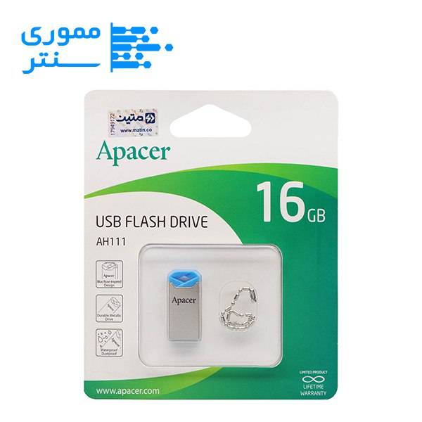 بسته بندی فلش مموری اپیسر مدل AH111 USB 2.0 ظرفیت 16 گیگابایت