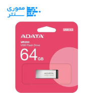 بسته بندی فلش مموری ای دیتا UR350 USB 3.2 ظرفیت 64 گیگابایت رنگ مشکی