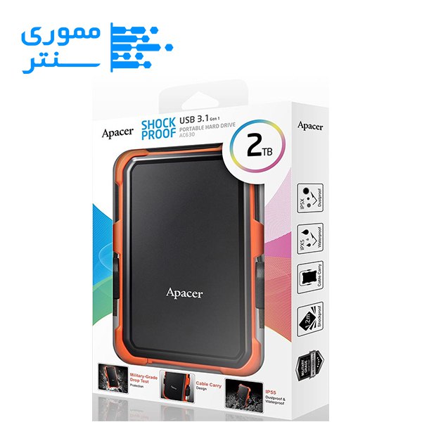 هارد اکسترنال اپیسر مدل AC630 ظرفیت 2 ترابایت