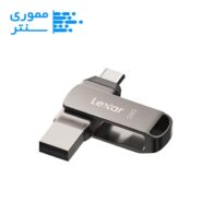 فلش مموری لکسار مدل Dual Drive D400 ظرفیت 128 گیگایایت USB 3.2 Type-C