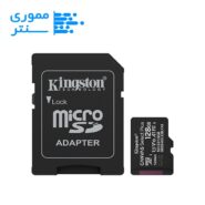 کارت حافظه microSDXC کینگستون مدل CANVAS Select Plus ظرفیت 128 گیگ سرعت 150MBps