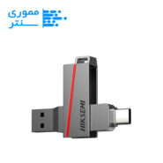 فلش مموری هایک سمی مدل Slim Dual Drive E307C USB3.2 ظرفیت 64 گیگابایت