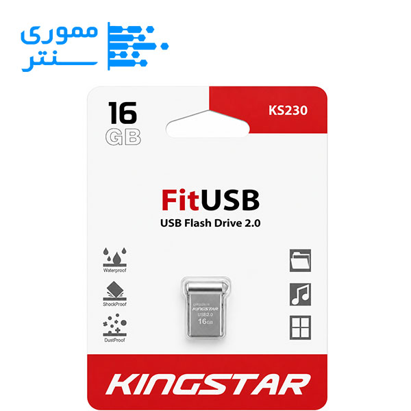 فلش مموری کینگ استار مدل KS230 USB 2.0 ظرفیت 16 گیگابایت