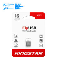 فلش مموری کینگ استار مدل KS232 USB 2.0 ظرفیت 16 گیگابایت رنگ نقره ای