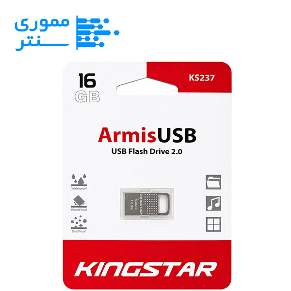 فلش مموری کینگ استار مدل KS237 USB 2.0 ظرفیت 16 گیگابایت