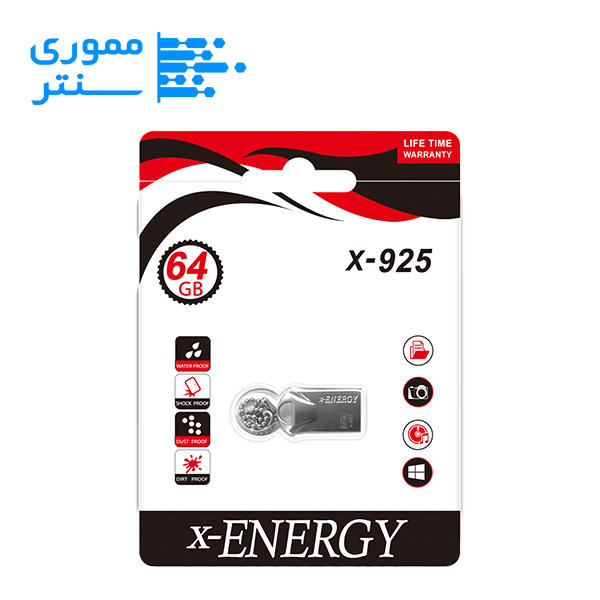 فلش مموری ایکس انرژی مدل X-925 USB 2.0 ظرفیت 64 گیگابایت
