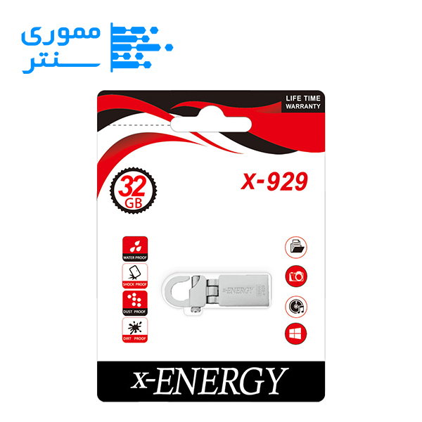 فلش مموری ایکس انرژی مدل X-929 USB 2.0 ظرفیت 32 گیگابایت
