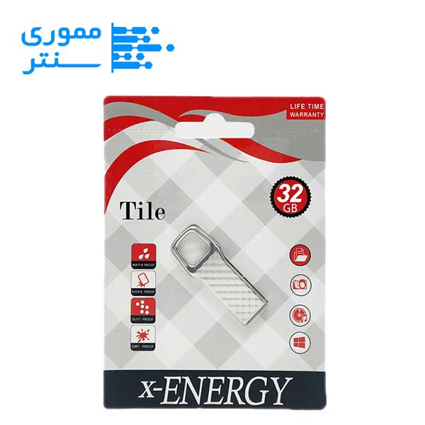 فلش مموری ایکس انرژی مدل TILE USB 2.0 ظرفیت 32 گیگابایت